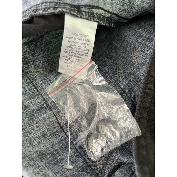 Hudson North Black Straight Leg Mens Chino Pants Size 36x30 - Picture 6 of 6